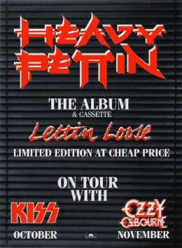letting loose glasgow's own heavy pettin play twice this year, supporting american rock giants kiss in october and then again in november supporting ozzy osbourne.sex pistol johnny rotten opens pil's first scottish show on the 16 november 1983 with, “hello boys and ...