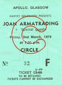 Joan Armatrading - George Duke - 02/03/1979