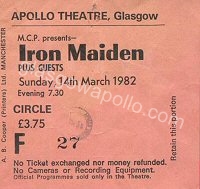 Iron Maiden - Rods - 14/03/1982